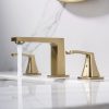 Modern Basin Mixer Faucet Deck Mounted Dual