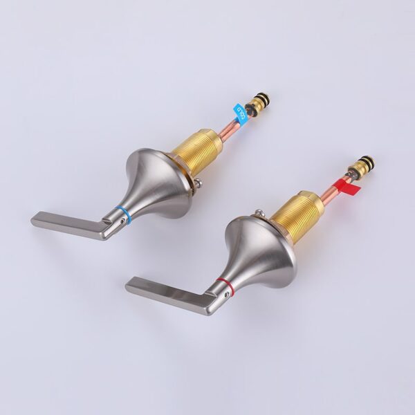 China Faucet Manufacturer Modern Bathroom Basin Faucet 3 Hole 2 Handle Bathtub Mixer Tap Faucet Sinks Taps For Kitchen Bathroom – Bild 11