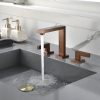 Modern Bathroom Sink Faucet Rose Gold 3