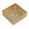 Modern Bathroom Washbowl Hand Stainless Steel Small