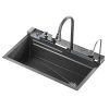 Modern Blue Whale Faucet Sink Handmade Stainless