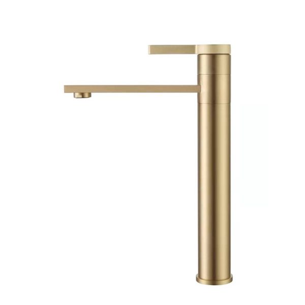 Modern Classic Style Single Handle Golden Basin Mixer Tap Brass Water Sink Faucet Bathroom Basin Faucet