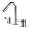 Modern Design 3 Hole Brass Waterfall Spout 1