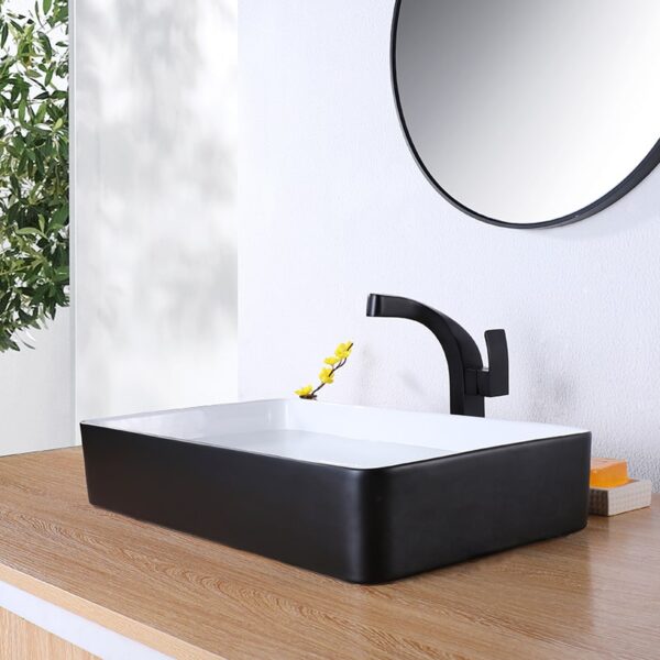 Wholesale Modern Design Basin Water Mixer Tap Bathroom Faucet Brass Bathroom Sink Faucet - Imagem 3