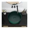 Modern Design Ceramic Washroom Basin Round Green.jpg 800x800