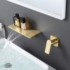 Modern Design Chrome Brass Single Handle Wall