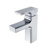 Modern Design Chrome Finish Brass Bathroom Sink