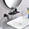 Modern Design Kaiping Sanitary Wares Black Surface