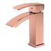 Modern Design Rose Gold Basin Faucets Single
