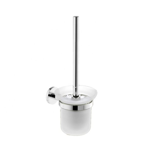 Modern Eco Friendly Standing Stainless Steel Bathroom Accessories Toilet Brush Holder