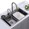 Modern Fashion Sus304 Waterfall Multifunction Smart Stainless
