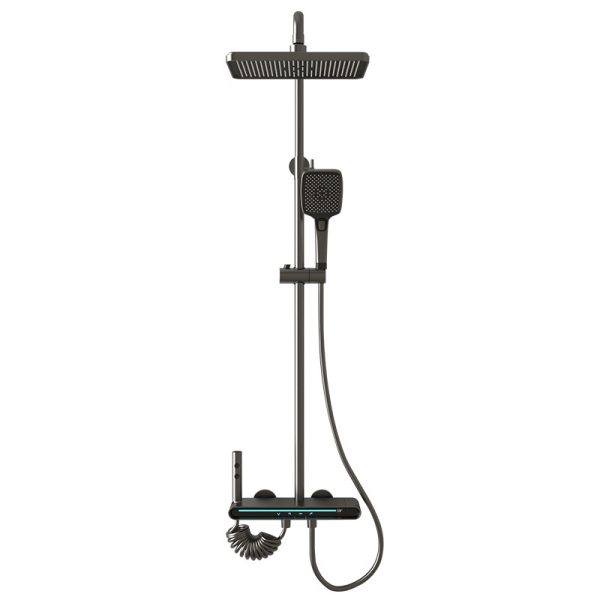 Modern High Quality All-Copper Digital Shower System Top-Notch All-Copper Bathroom Shower Head Set Including Toilets