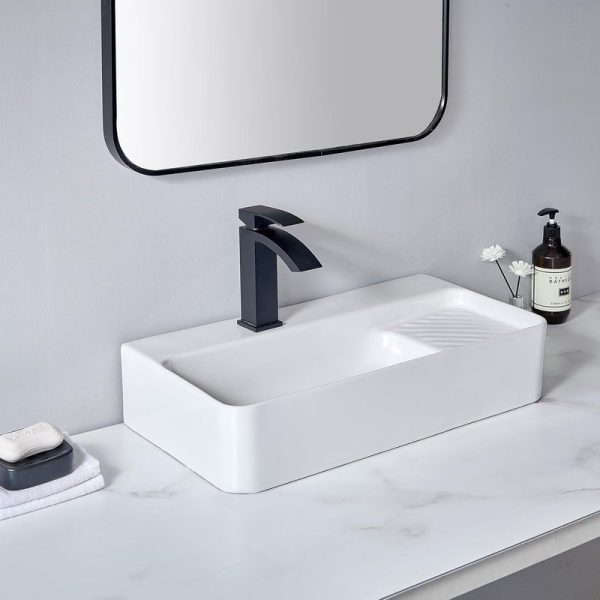 Modern Home Hotel Ceramic Art Basin Luxury Bathroom Countertop Vanity Sink