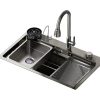 Modern Kitchen Stainless Steel Large Single Sink