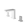 Modern Luxury Single Handle Basin Taps Chrome