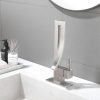 Modern Sink Faucet Bathroom Tap Brushed Nickel