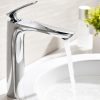 Modern Sink Faucet Bathroom Tap Single Handle
