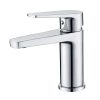 Modern Style Chrome Basin Mixer Tap Solid