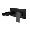 Modern Thermostatic Wall Mounted Matt Black Solid