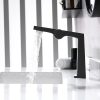Modern Wash Basin Faucet Matte Black Single