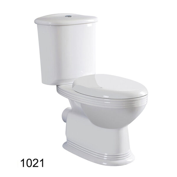 Modern White Toilets Manufacturer Sanitary Ware Two Piece Wc Toilet Ceramic Wc Toilet MP A 1021