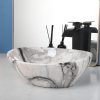 Modern White and Black Marble Pattern Bathroom.jpg 800x800