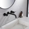 Modern bathroom sink faucet 3 hole brass