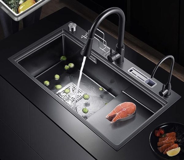 Multifunctional Big Kitchen Sink Kitchen Sink Luxury High Tech Kitchen Sink