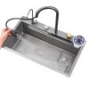 Nano 304 Stainless Steel Kitchen Sink Waterfall