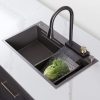 Nano Step Kitchen Sink Stainless Steel Handmade