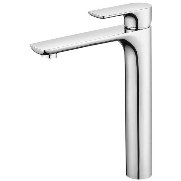 New Arrival Single-Hole Deck Mounted Ceramic Cartridge Brass Basin Mixer Taps Hot Cold Water Tap Bathroom Basin Faucet