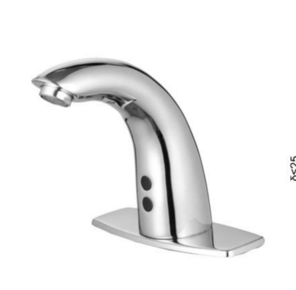 New Smart Brass Touchless Automatic Sensor Water Tap for Bathroom Single Hole Faucet