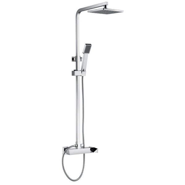 OEM ODM Modern Stainless Steel 304 Bathroom Concealed Mixer Hand Bath Shower System with 3 Ways Rain Faucet Brass/Chrome Finish