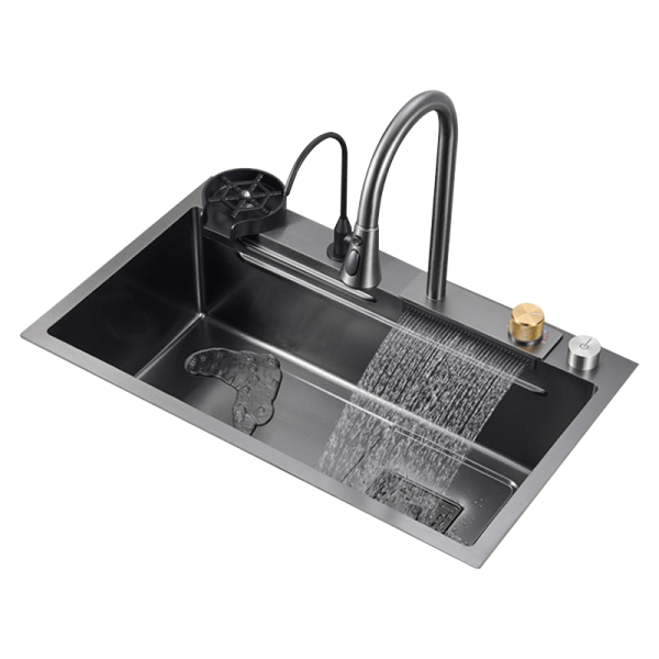Smart Kitchen Sink 304 Stainless Steel Smart Automatic Kitchen Sink