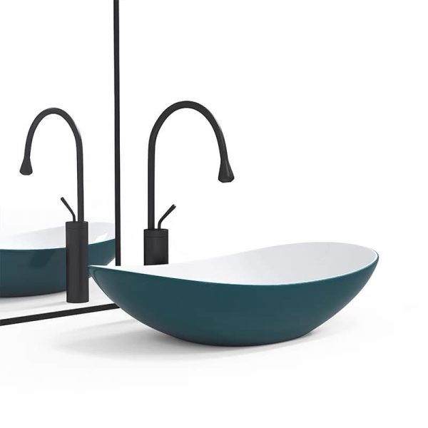 Sanitary Ware Wash Basin Sink Italian Table Top Dining Room Lavabo Waschbecken Villa Apartment Ceramic Basin Bath Sink
