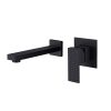 Pattern Handle Wall Mounted Single Handle Solid