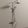 Polished Brass Thermostatic Mixer Faucet Chrome Rain.jpg 800x800