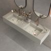 Rectangular Double Bowl Sink Cement Basin Grey.jpg 800x800