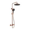 Rose Gold Round Contemporary Shower System Polished.jpg 800x800