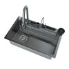 Sale More Size Modern Black Kitchen Sink