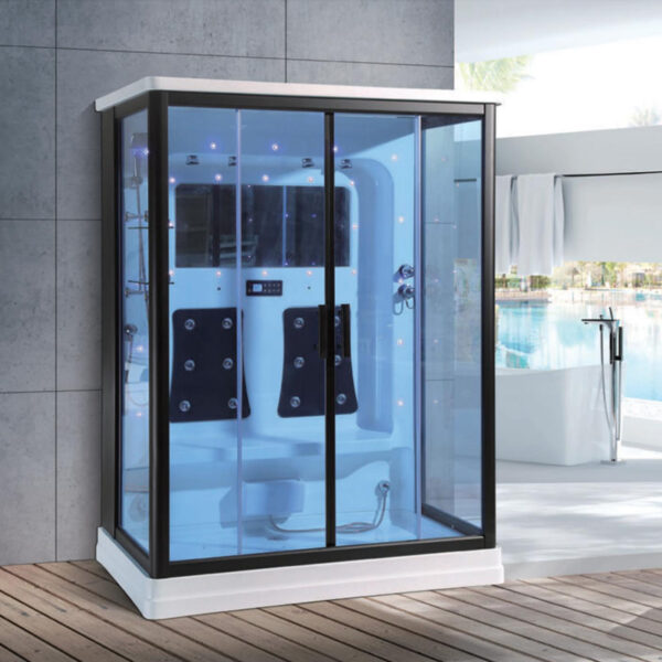 freestanding steam room personal health sauna wet shower steam cabin