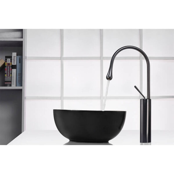 Single Handle Luxury Faucets Mixers Taps New Design Waterfall Bathroom Mixer Wash Basin Faucet 11