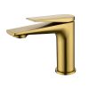 Single Handle Modern Style Brushed Gold Finished