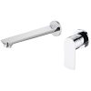 Single Handle Wall Mounbted Chrome Brass Tap