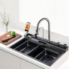 Smart 304 Stainless Steel Black Kitchen Sink