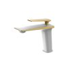 Solid Brass Taps Classic Design White and