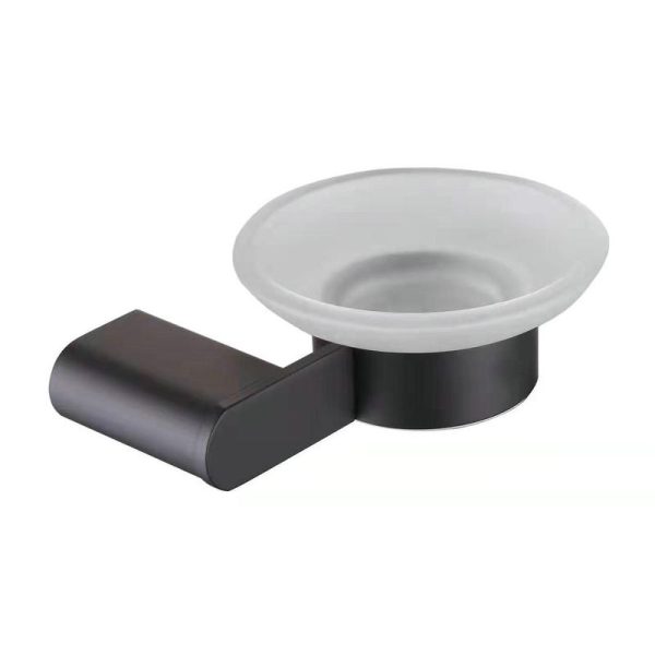 Square & Round Metal Soap Holder Dish Elegant Bathroom Accessories Decoration for Shower Bathroom