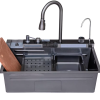 Stainless Steel Nano Black Handmade Smart Waterfall.png 800x800 800x800