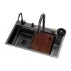Stainless Steel Single Bowl Black Basin Sink.png 800x800