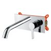 Thermostatic Bathroom Wall Mounted Brass and Zinc